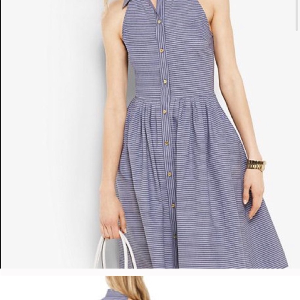 Michael Kors Button Down Shirt Dress - Size 0